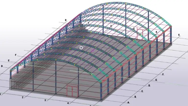 Diseño de techos metálico