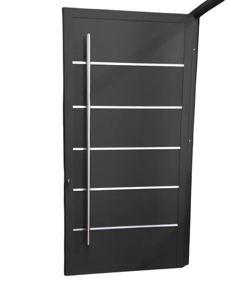 puerta metálica exterior 2