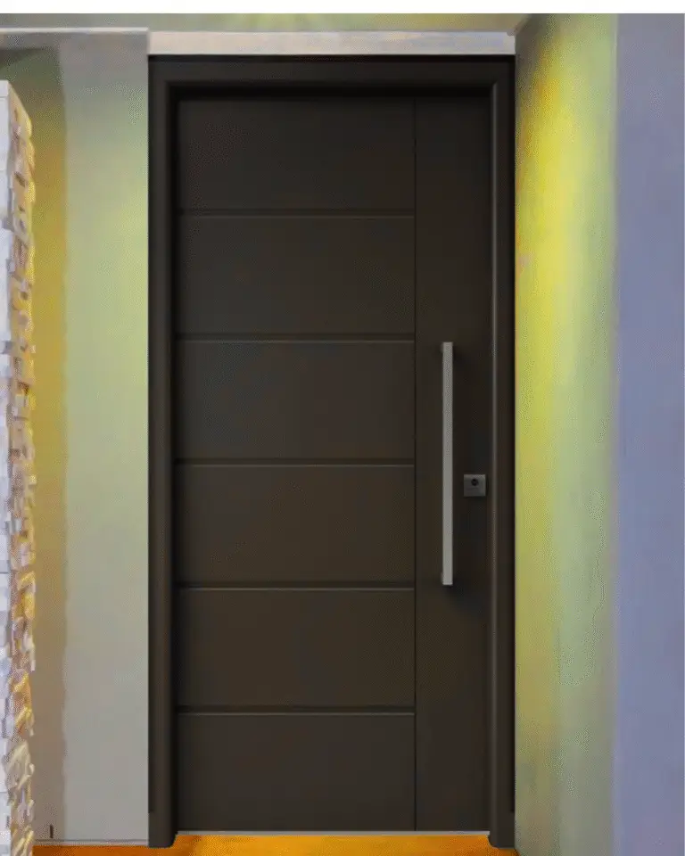 puerta metálica moderna 2